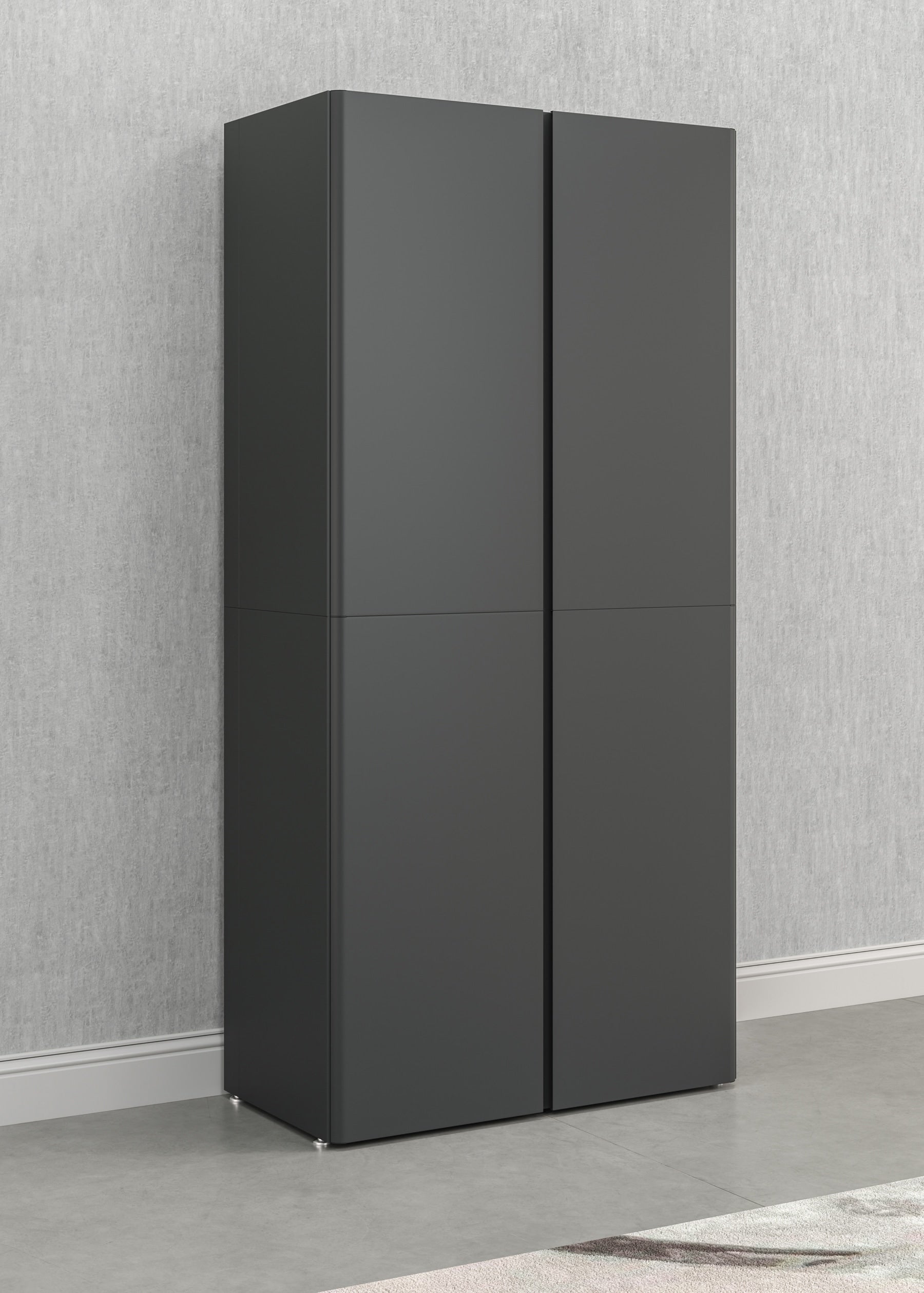 Everest 36-in W x 74-in H Steel Graphite Gray Freestanding Utility Storage Cabinet