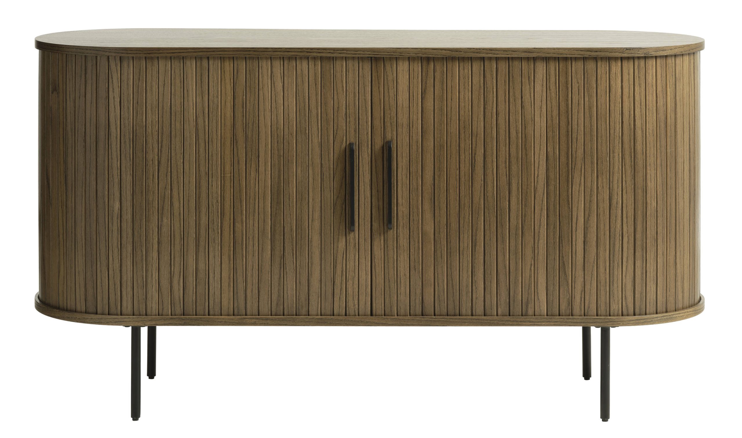 Contemporary/Modern Smoked Oak Wood Oak Sideboard