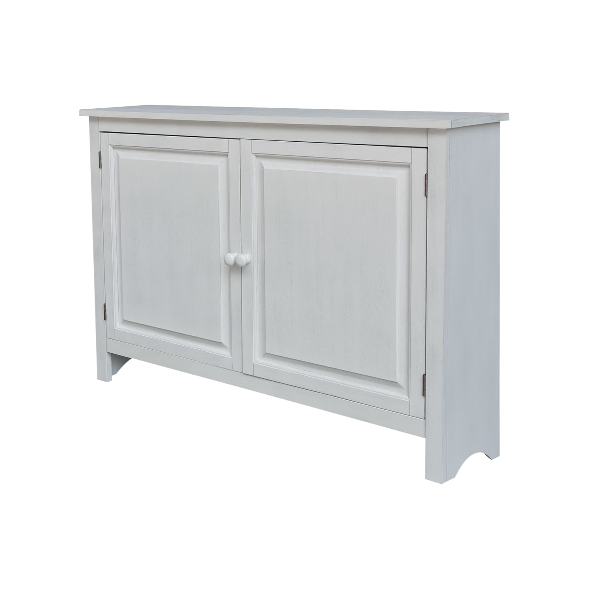 International Concepts Chalk Traditional Wood Media Cabinet