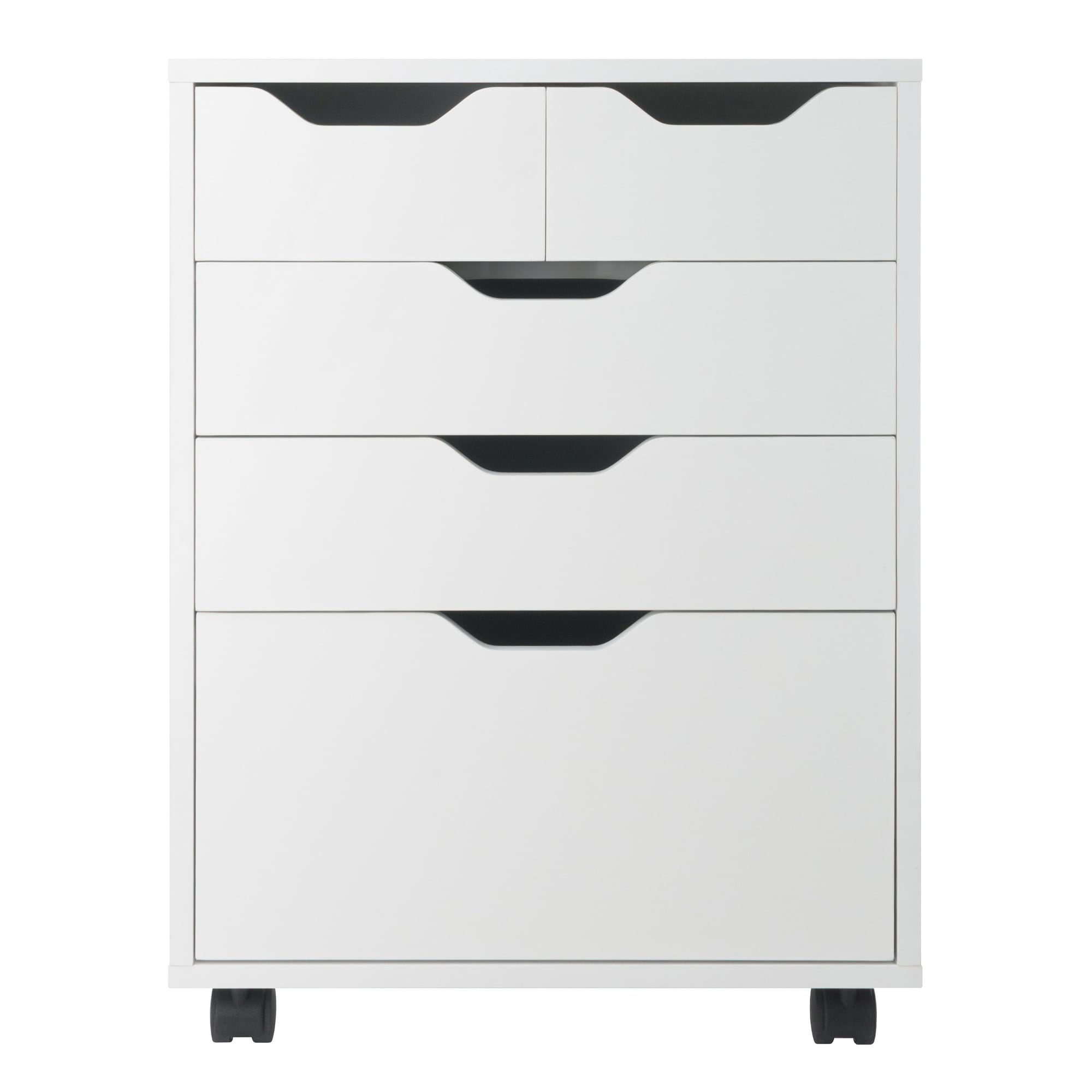 Winsome Wood Halifax White 4-Drawer 19.21-in File Cabinet