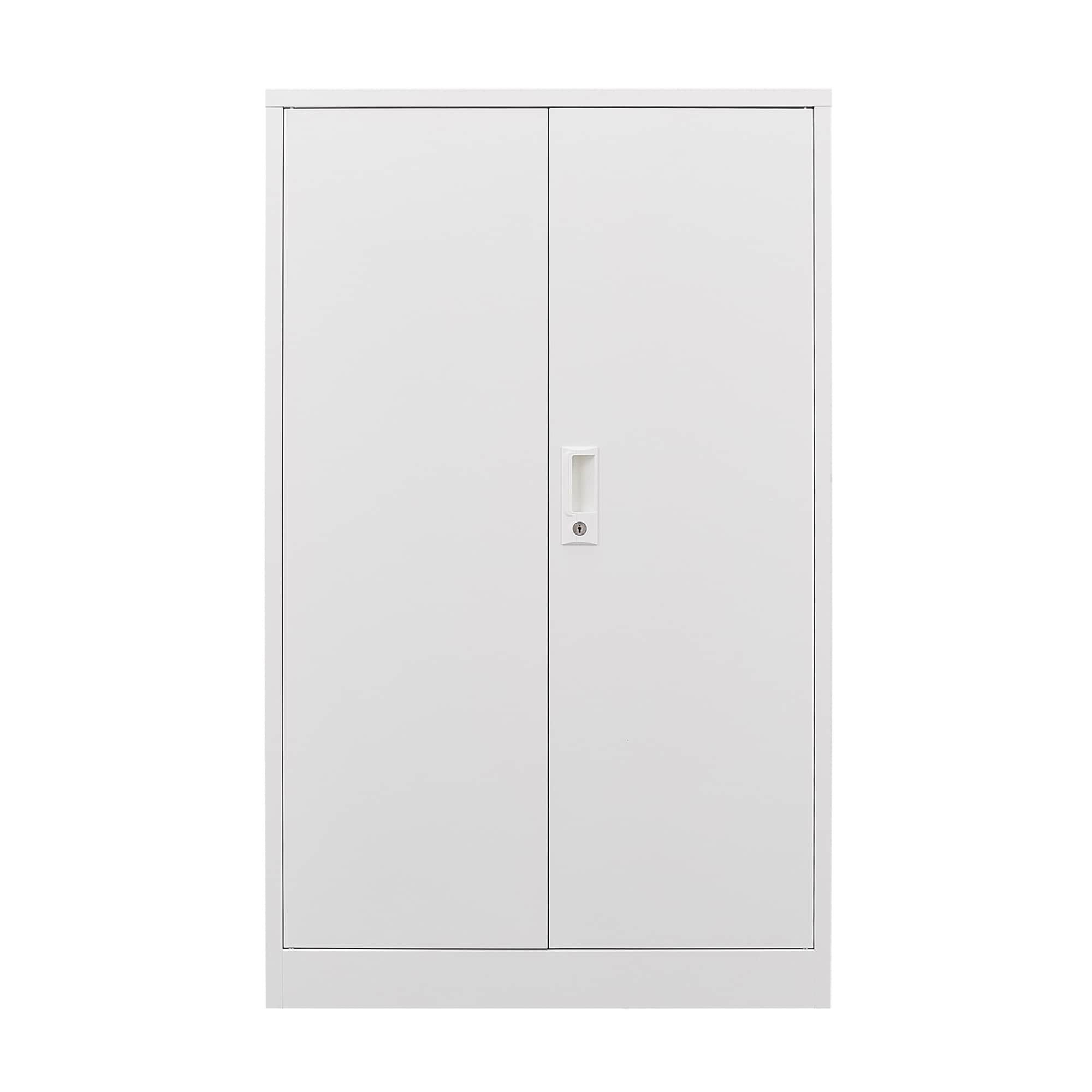 SINOFURN White 25.6-in File Cabinet