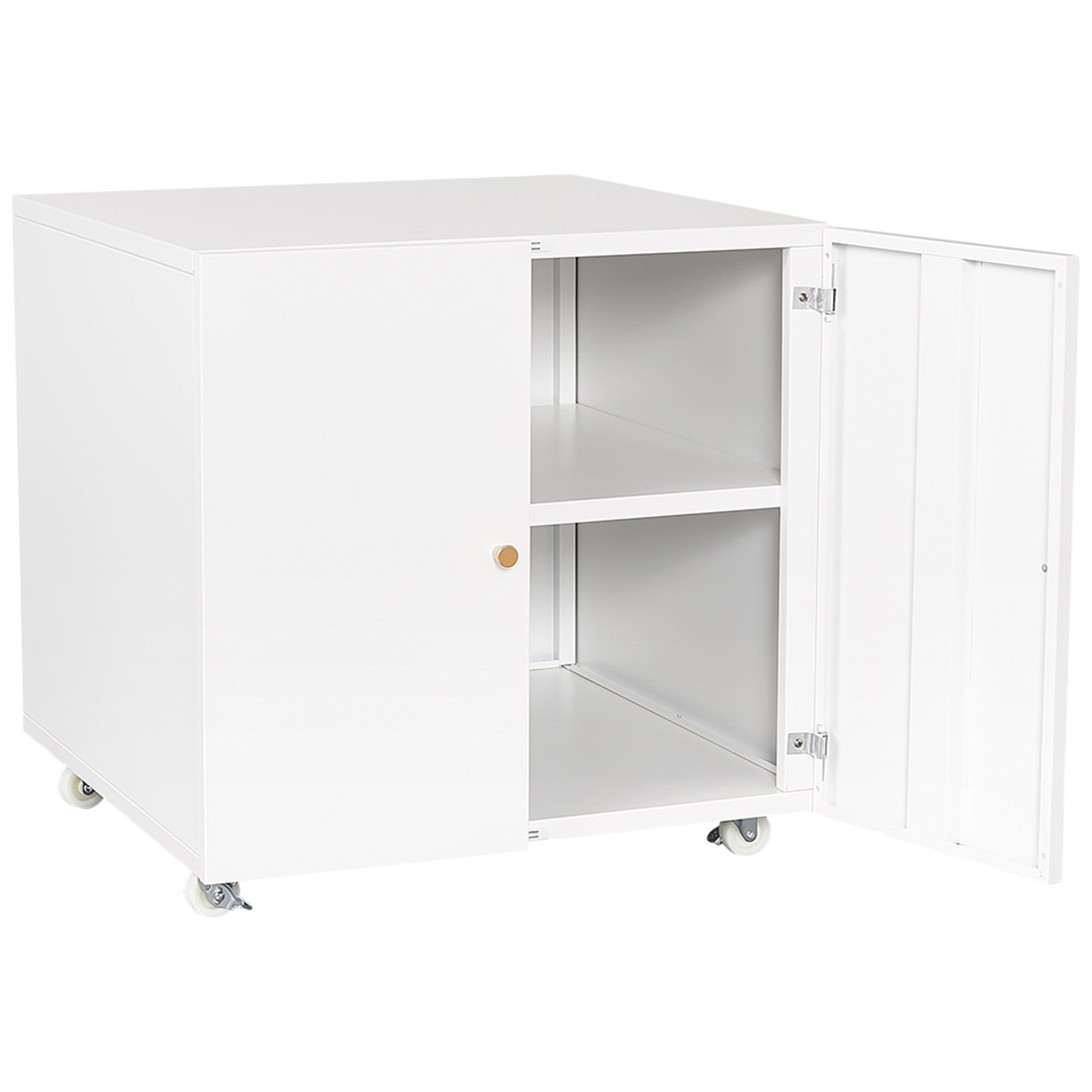 SINOFURN White 23.6-in File Cabinet