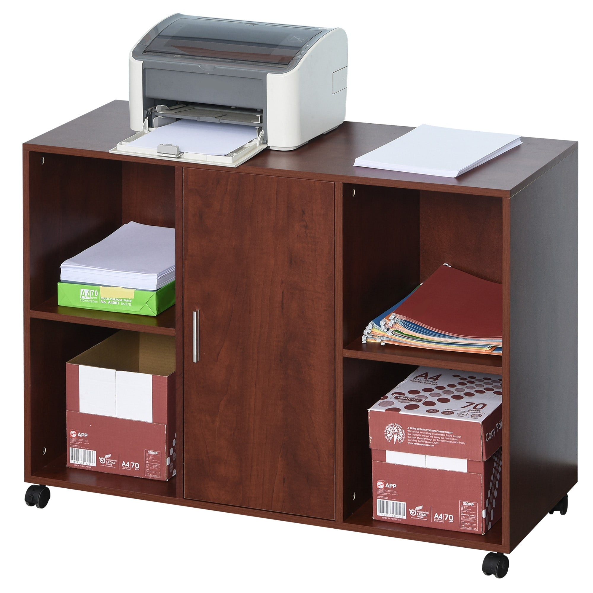 Maocao Hoom Brown 39.25-in File Cabinet