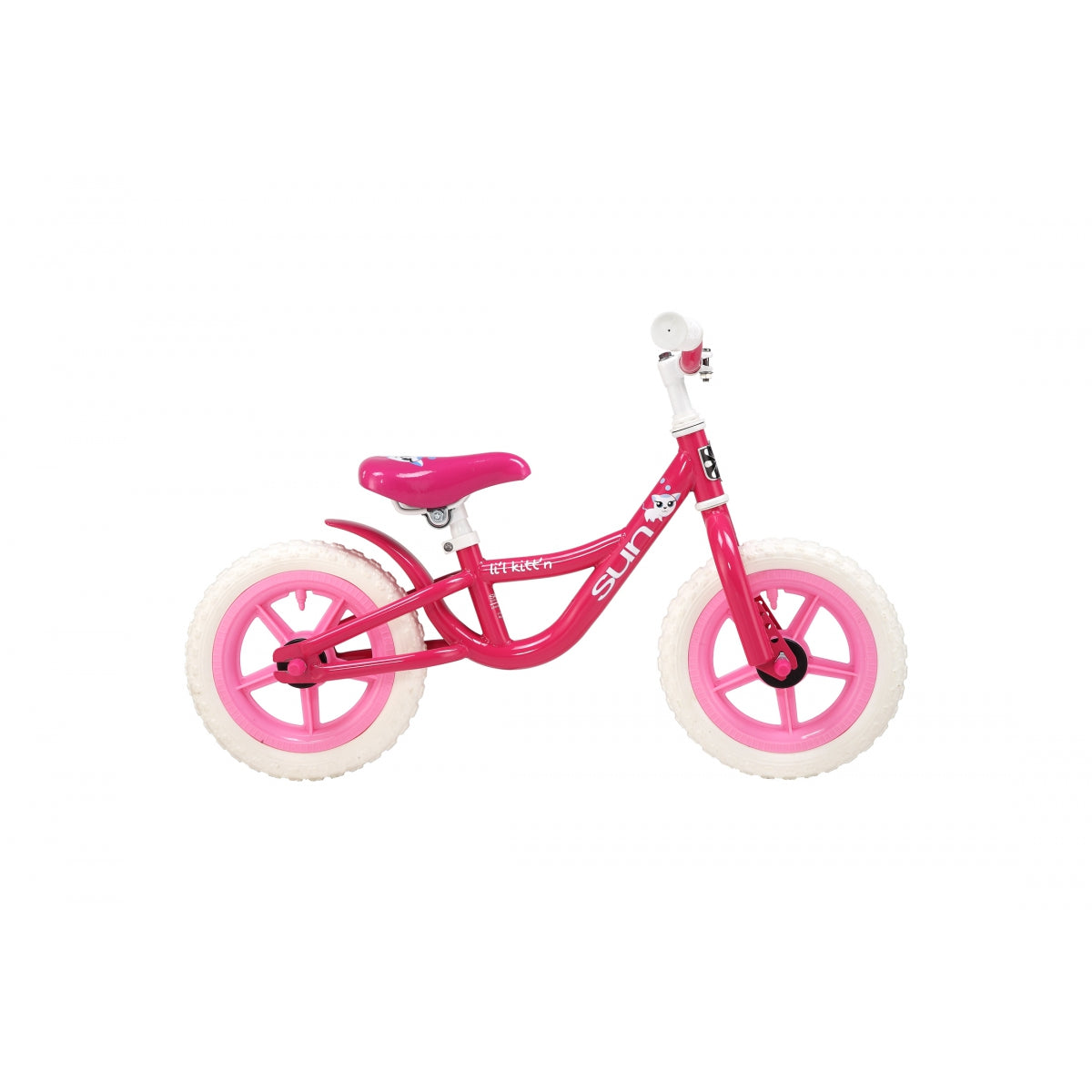 Sun Bicycles Lil Kittn Step-Thru 6in Gloss Pink 12`