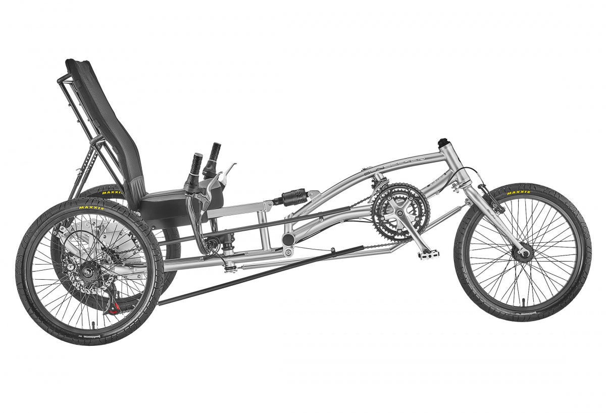 Sun Seeker EZ-3 USX HD Trike Unisex 36-47in X-Seam Ultra Silver 20`