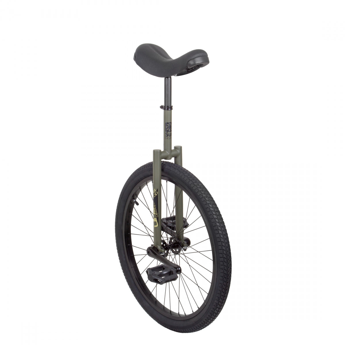Sun Bicycles Flat Top 24 24in Unicycle 20in Army Green