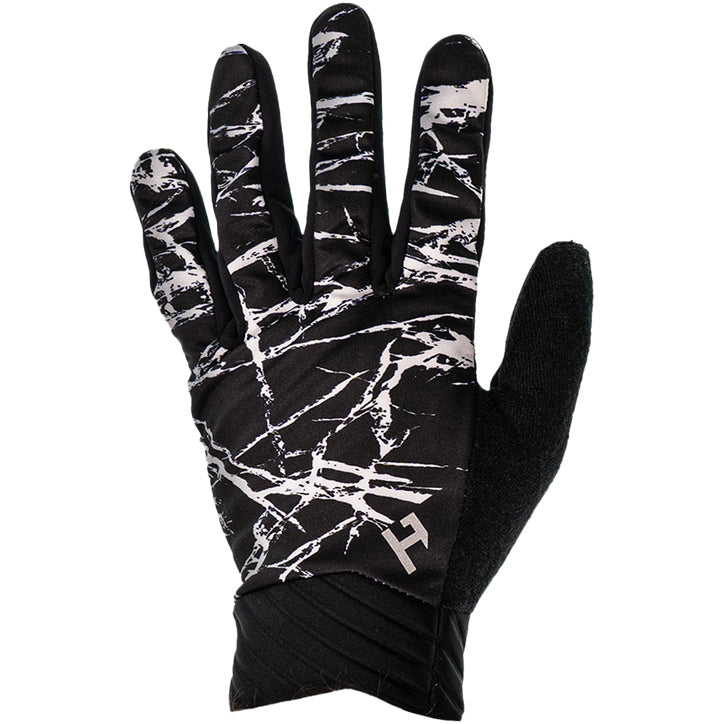 Premium Cold Weather Cycling Gloves with Fulltouch Seamless Touchscreen Tech, Insulated Fleecy Lining, Durable Leather Palm, and Superior Grip