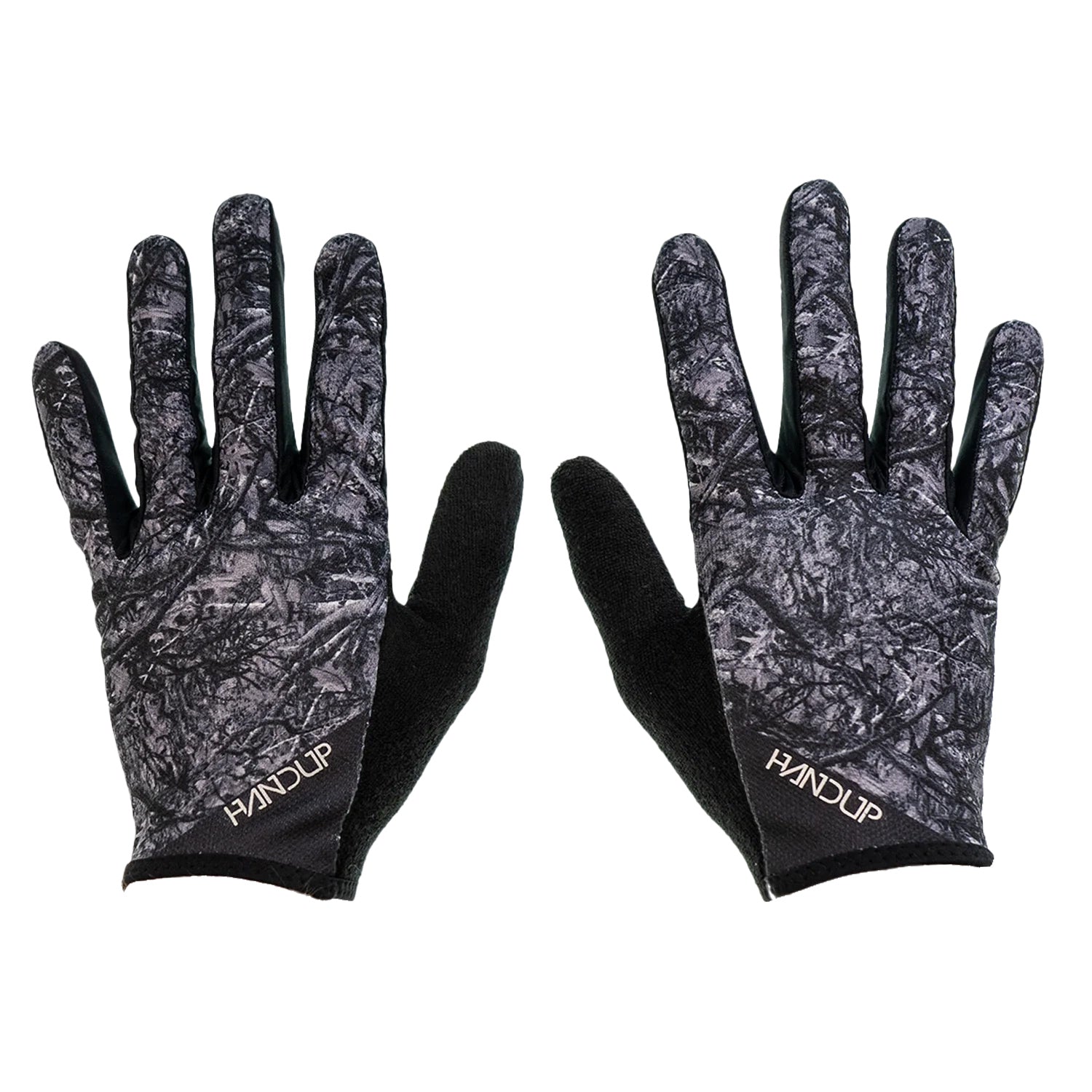 Handup Most Day Glove Collection – Touchscreen-Friendly, Clarino Leather, Breathable Cycling Gloves with Reflective Graphics & Superior Grip