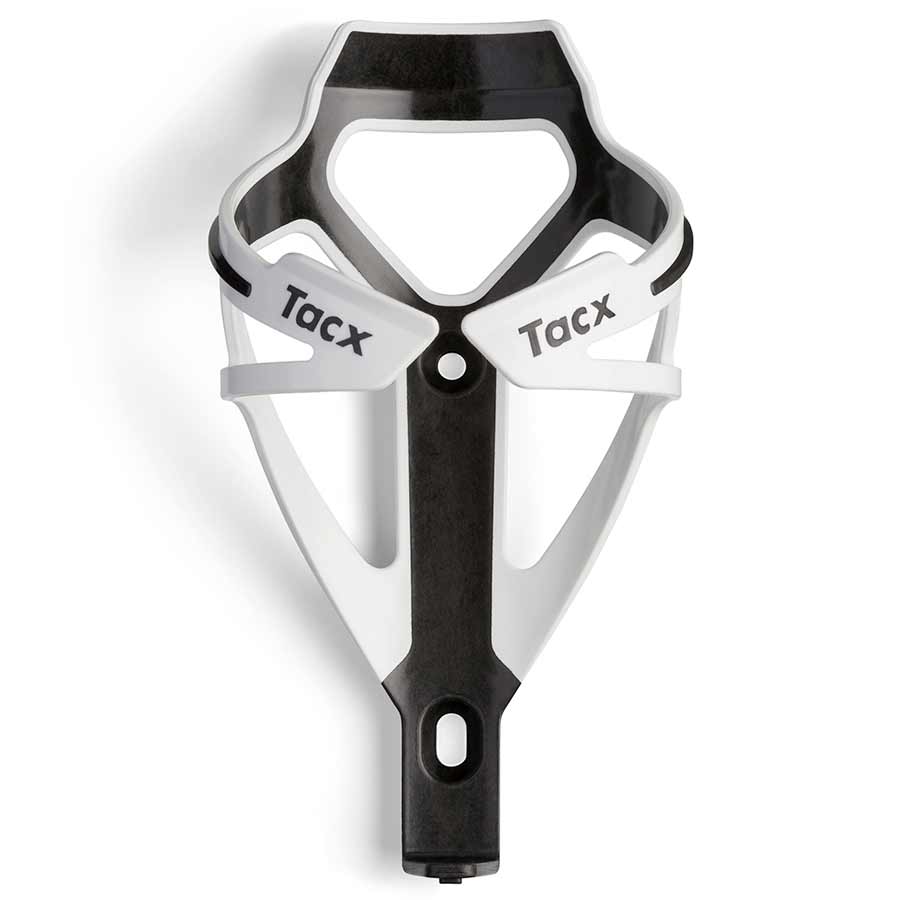 Garmin Tacx Deva Bottle Cage, Polyamide / Carbon, White, 32g