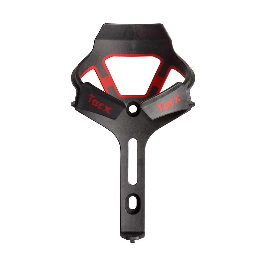 Tacx Ciro Water Bottle Cage - Matte Red | Made Of Polyamide Reinforced By Carbon
