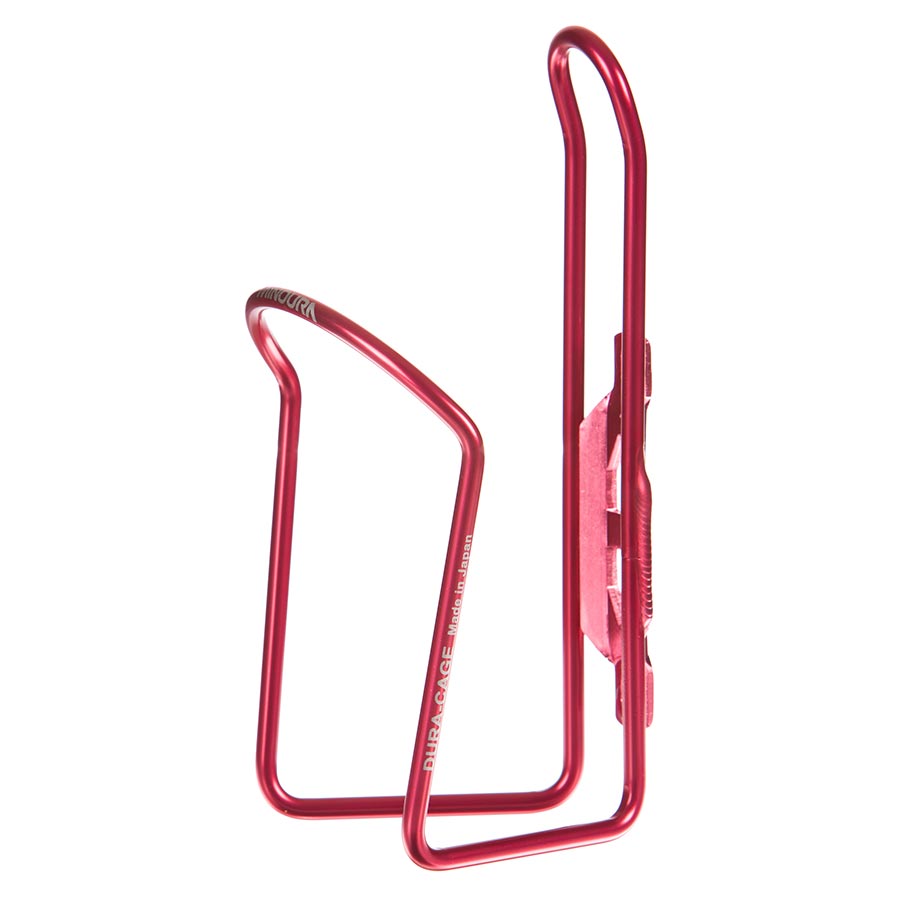 Minoura AB100 4.5 Bottle Cage, Alloy, Anodized Red