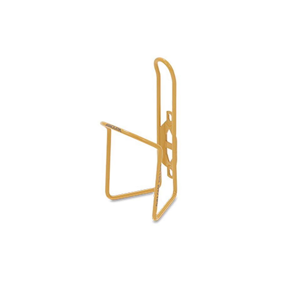 Minoura AB100-5.5 Bottle Cage, Alloy, 55g, Mustard