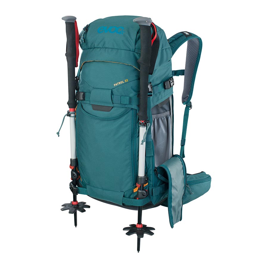 EVOC Patrol 32L Snow Backpack, 32L, Petrol