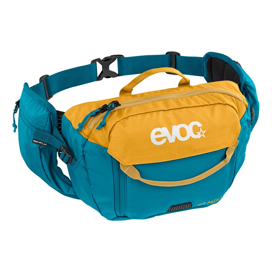 EVOC Hip Pack 3L + 1.5L Bladder, Hydration Bag, Volume: 3L, Bladder: Included (1.5L), Ocean