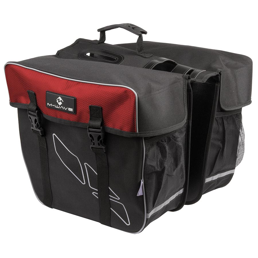 M-Wave Amsterdam Pannier 30L, Red