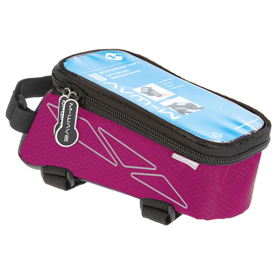 M-Wave Rotterdam Top Tube Bags, Purple