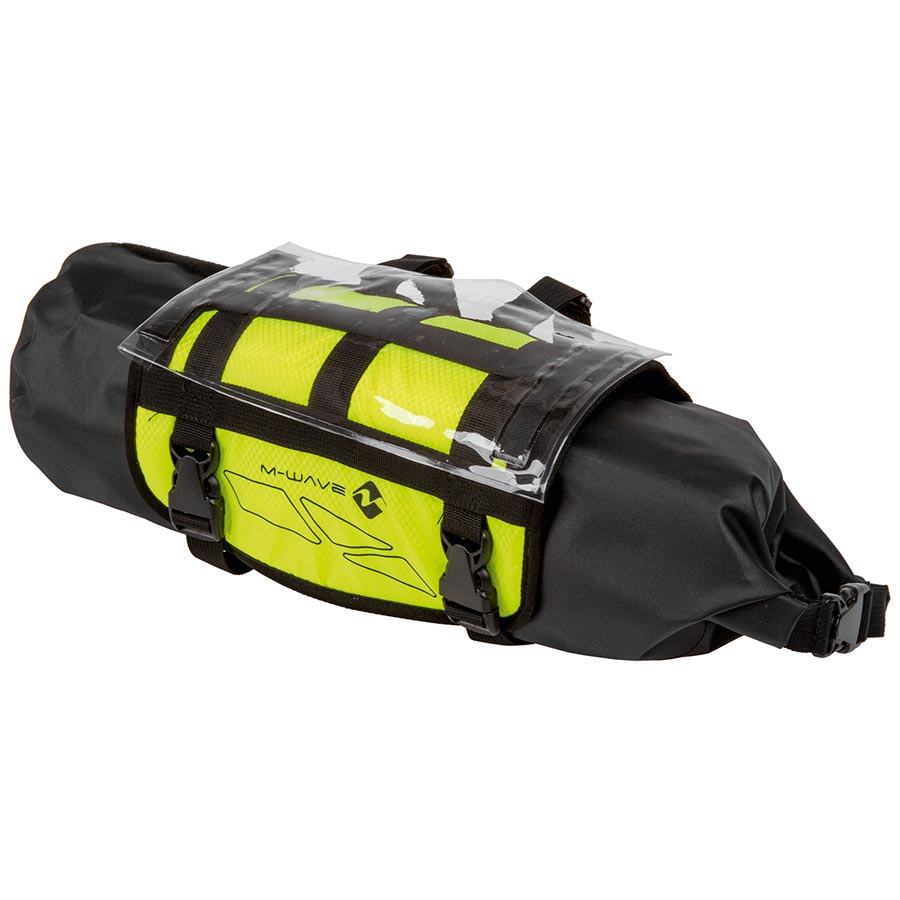 M-Wave Rough Ride 10L Handlebar Bag, 10L, Yellow