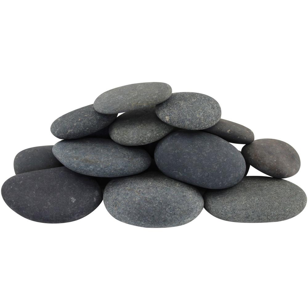 Rain Forest 1 in. to 3 in., 2200 lb. Mexican Beach Pebbles Super Sack
