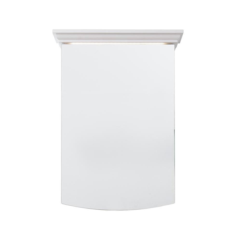 22 in. x 31 in. Surface Mount Lighted Medicine Cabinet