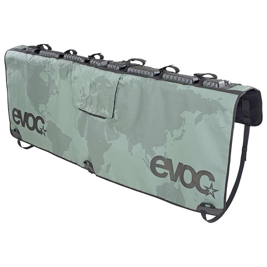 EVOC Tailgate Pad 160cm / 63'' wide, for full-sized trucks, Olive