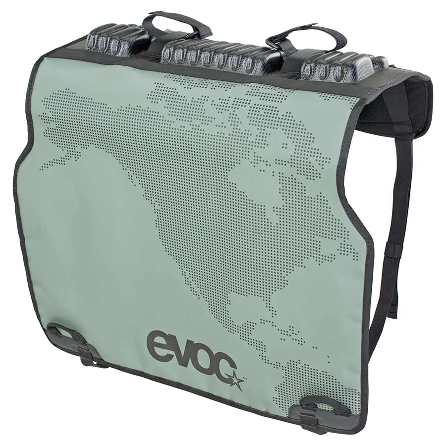 EVOC Tailgate Pad Duo Fits all trucks, Olive