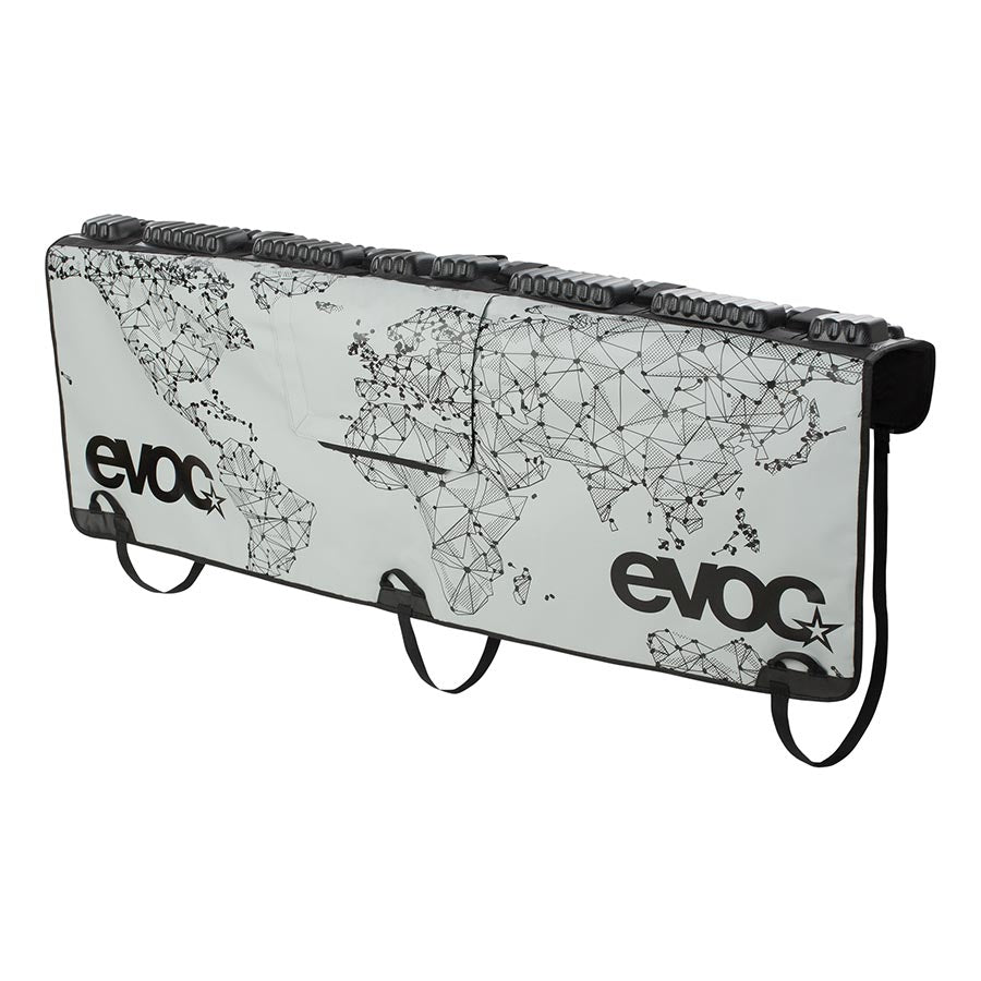 EVOC Tailgate Pad Curve Tailgate Pad, 136cm / 53.5'' wide, for mid-sized trucks, Stone