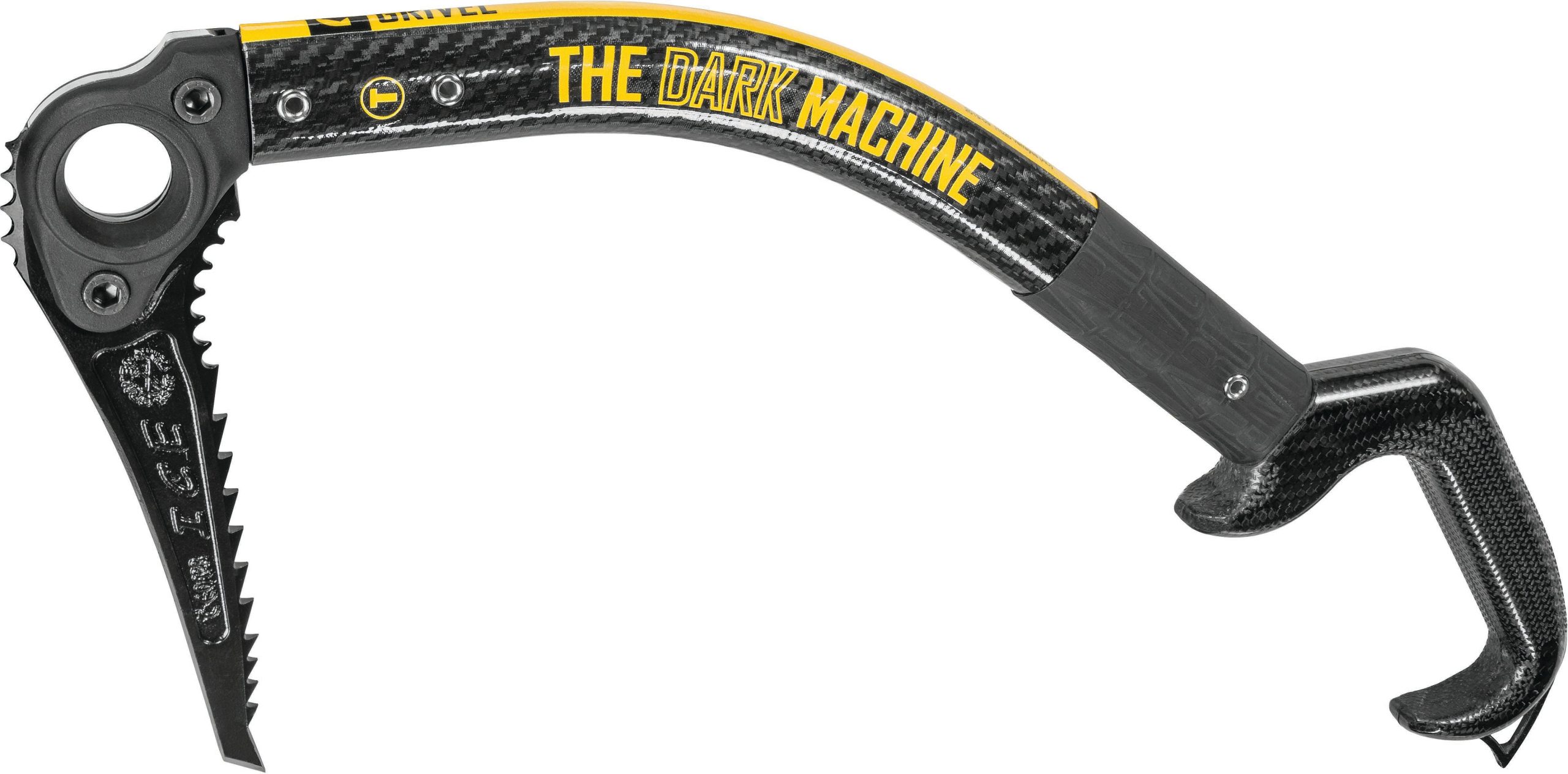 Grivel Dark Machine Ice Tool with Vario Ice Blade - Hot Forged Performance