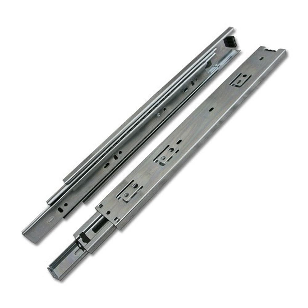 8 in. Side Mount Over Extension Ball Bearing Drawer Slides (10-Pair)
