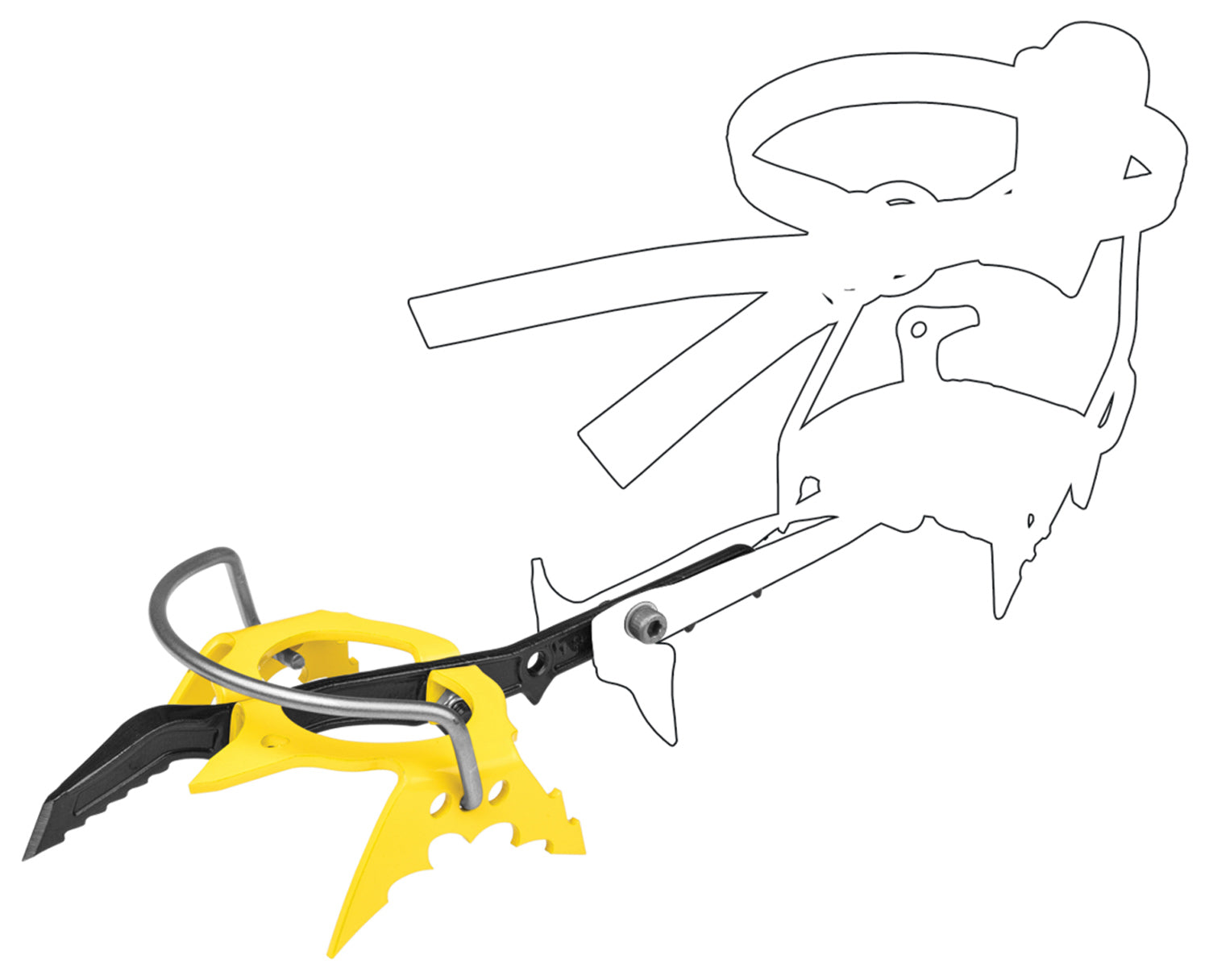 Grivel G20 Plus Front Section Replacement Pair for G20 Points Crampons