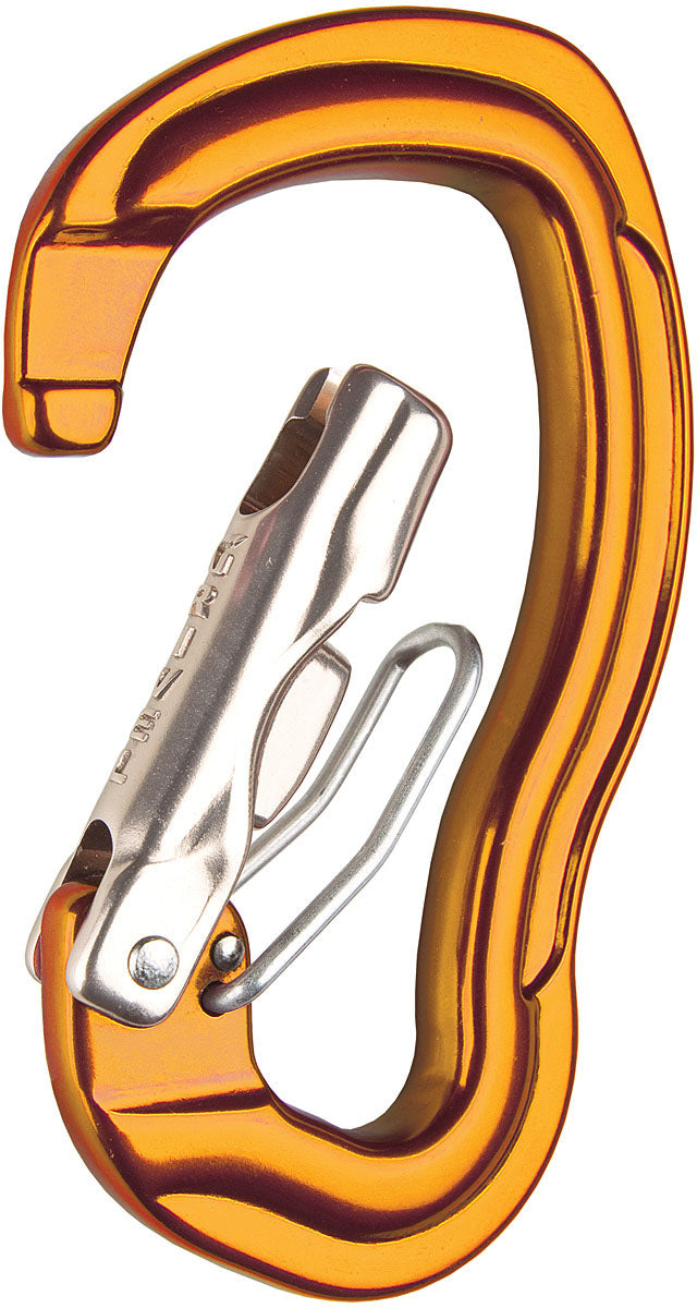 Grivel Tau Wire Lock Gold Twin Gate - Secure and Stylish Wire Lock