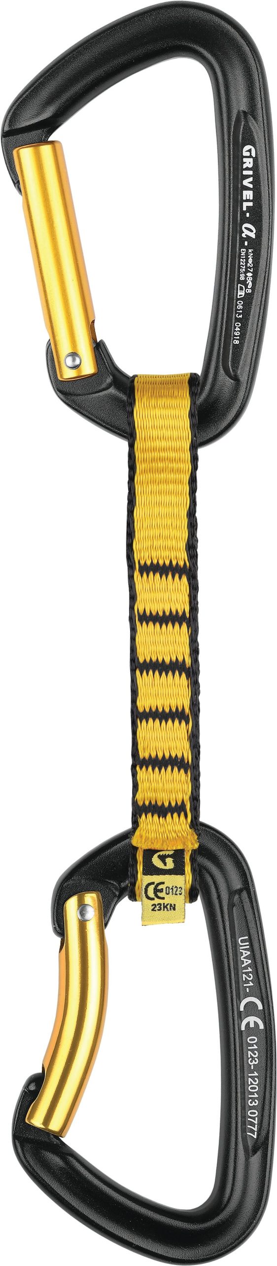 Grivel All-round Alpha Qd 11cm Quickdraw Set - Versatile Climbing Gear