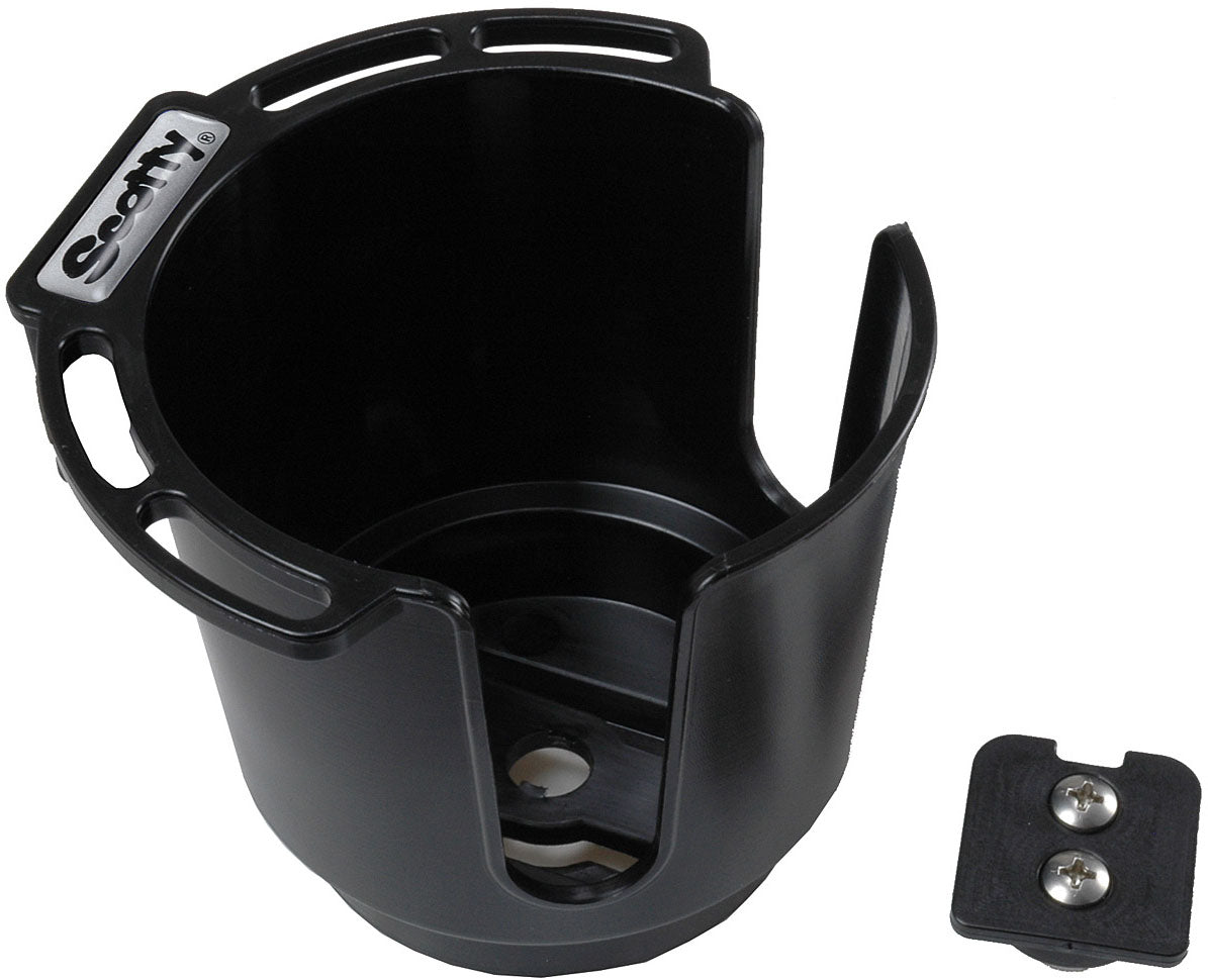 Premium Scotty Universal & Post Mount Cup Holders – Durable, Removable Drink & Accessory Holders for Boats & Marine Use