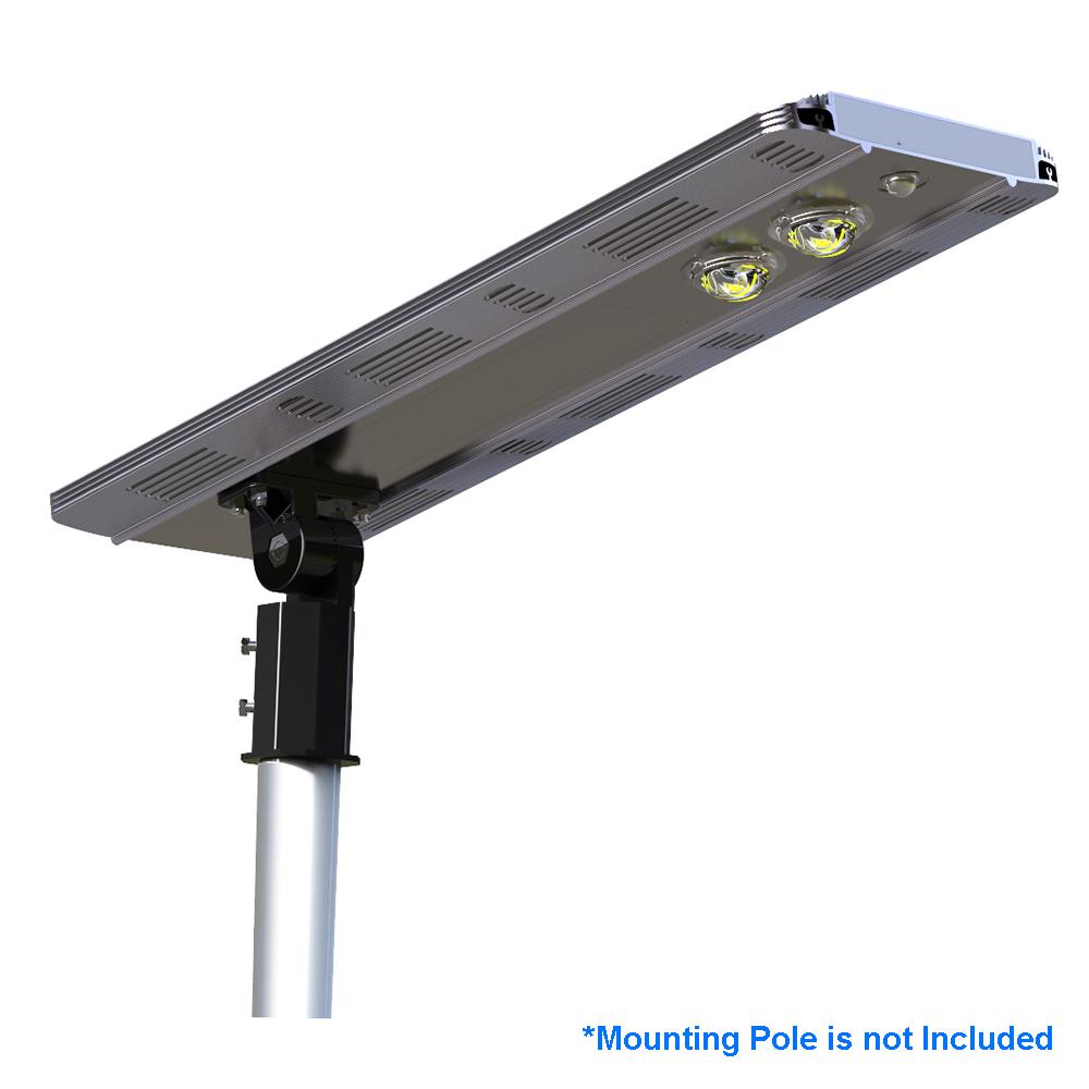 eLEDing Solar Power SMART LED Street Light for Commercial and Residential Parking Lots, Bike Paths, Walkways, Courtyard