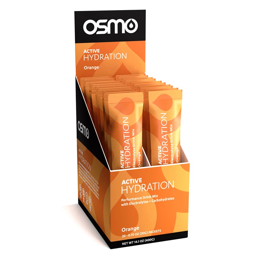 Osmo Nutrition Active Hydration Drink Mixes – Electrolyte Replenishment, Vegan, Gluten-Free, Non-GMO, Fast Rehydration for Exercise with Natural Flavors