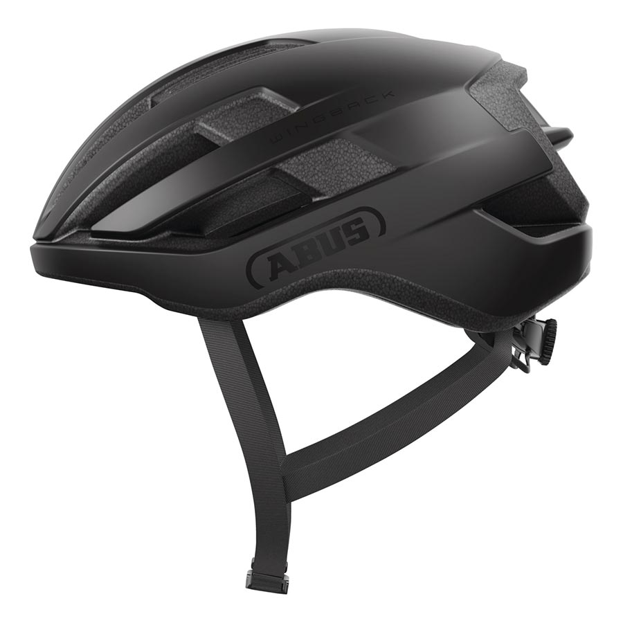 Road Bike Helmet Abus WingBack S 51 - 55cm, Velvet Black