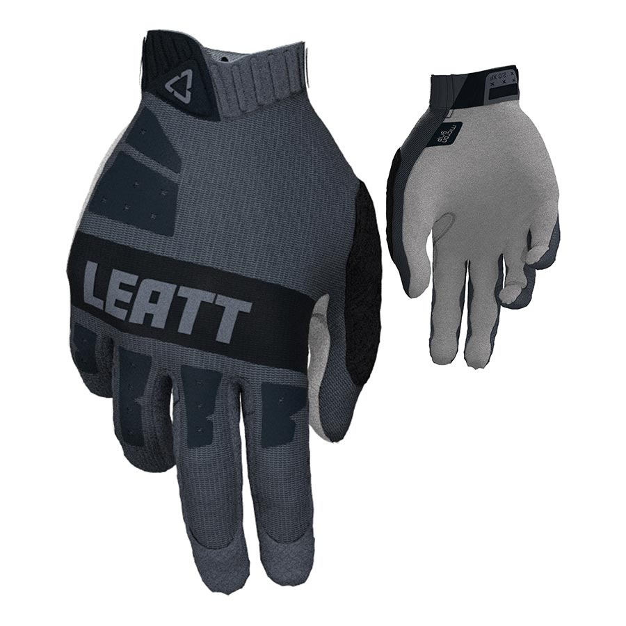 Leatt MTB 2.0 X-Flow Men Full Finger Bike Gloves – Ventilated, Ultra-Thin, Touch Screen Compatible, Reinforced, Performance-Focused Cycling Gear