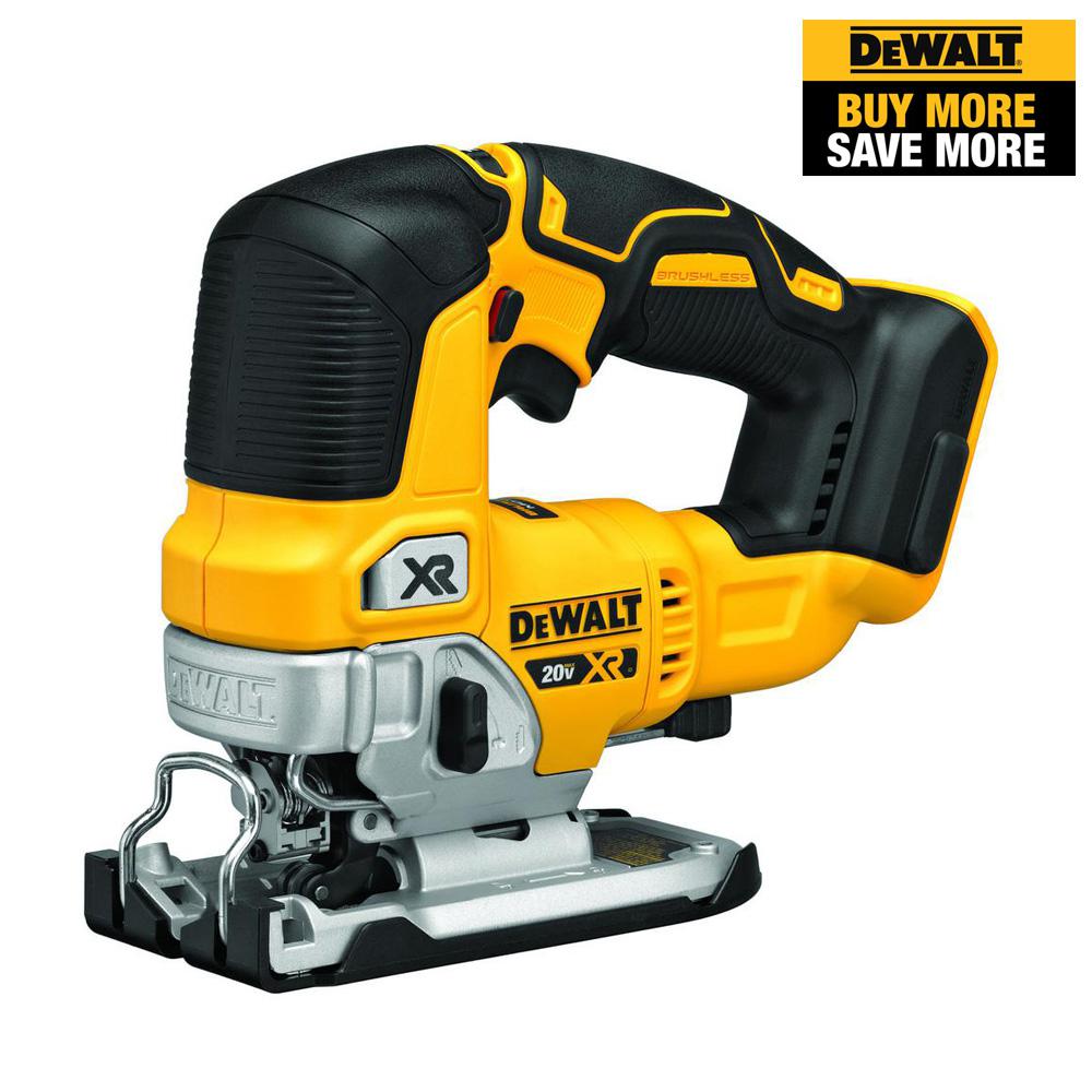 20-Volt MAX XR Lithium-Ion Cordless Brushless Jigsaw (Tool-Only)