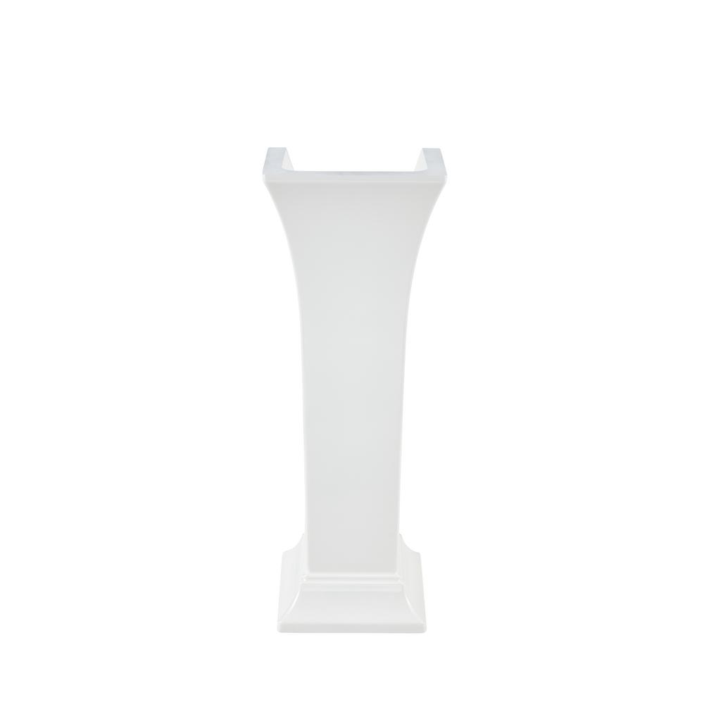 American Standard Town Square S Pedestal Leg in White