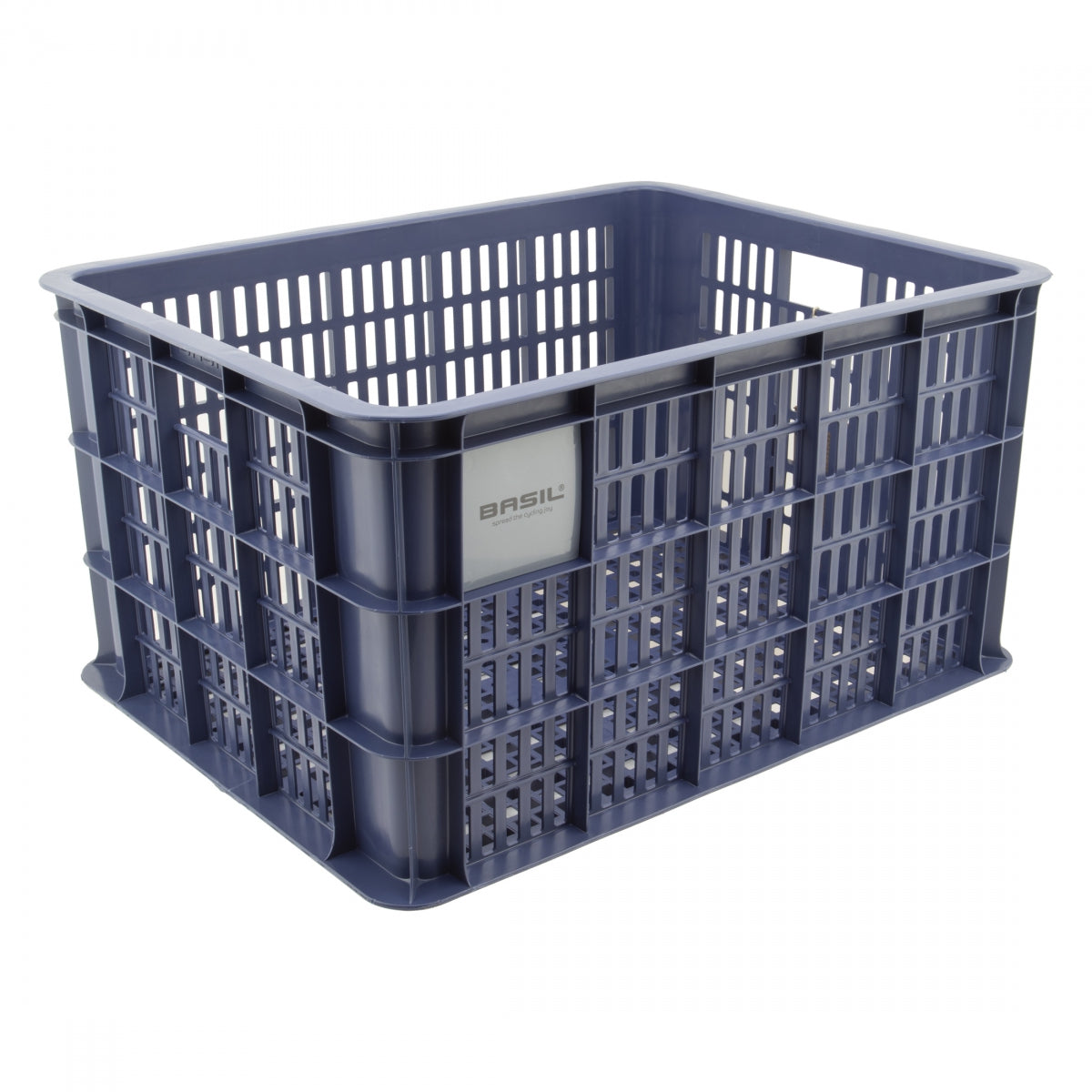 Bike Basket Basil Crate S Blue Composite 15.3x11.4x7.9`