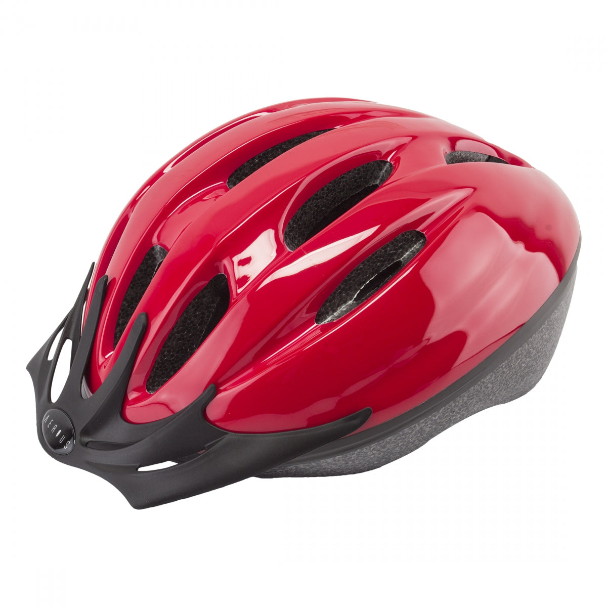 Bike Helmet Aerius V10 All-Purpose Head Lock Dial Retention System Red Medium/Large