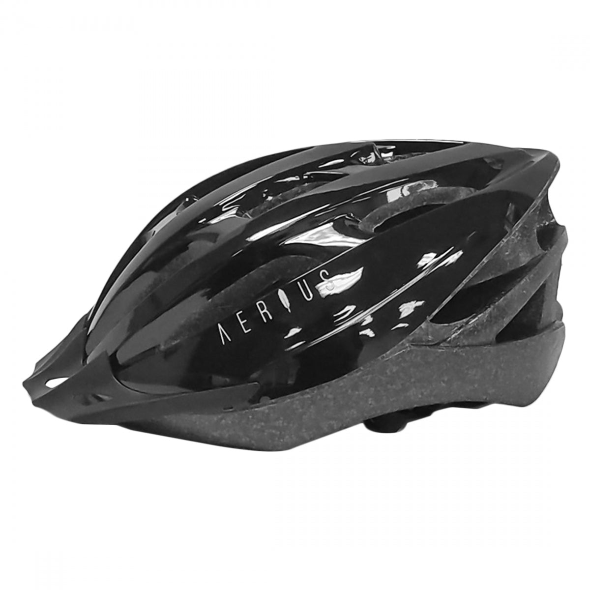 Bike Helmet Aerius V19-Sport All-Purpose In-Mold Head Lock System Black Medium/Large