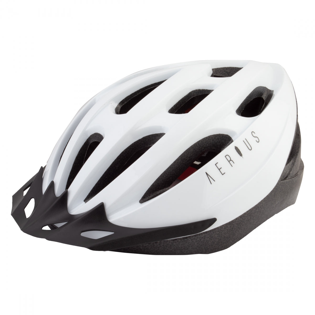Bike Helmet Aerius V19-Sport All-Purpose In-Mold Head Lock Retention System White XL