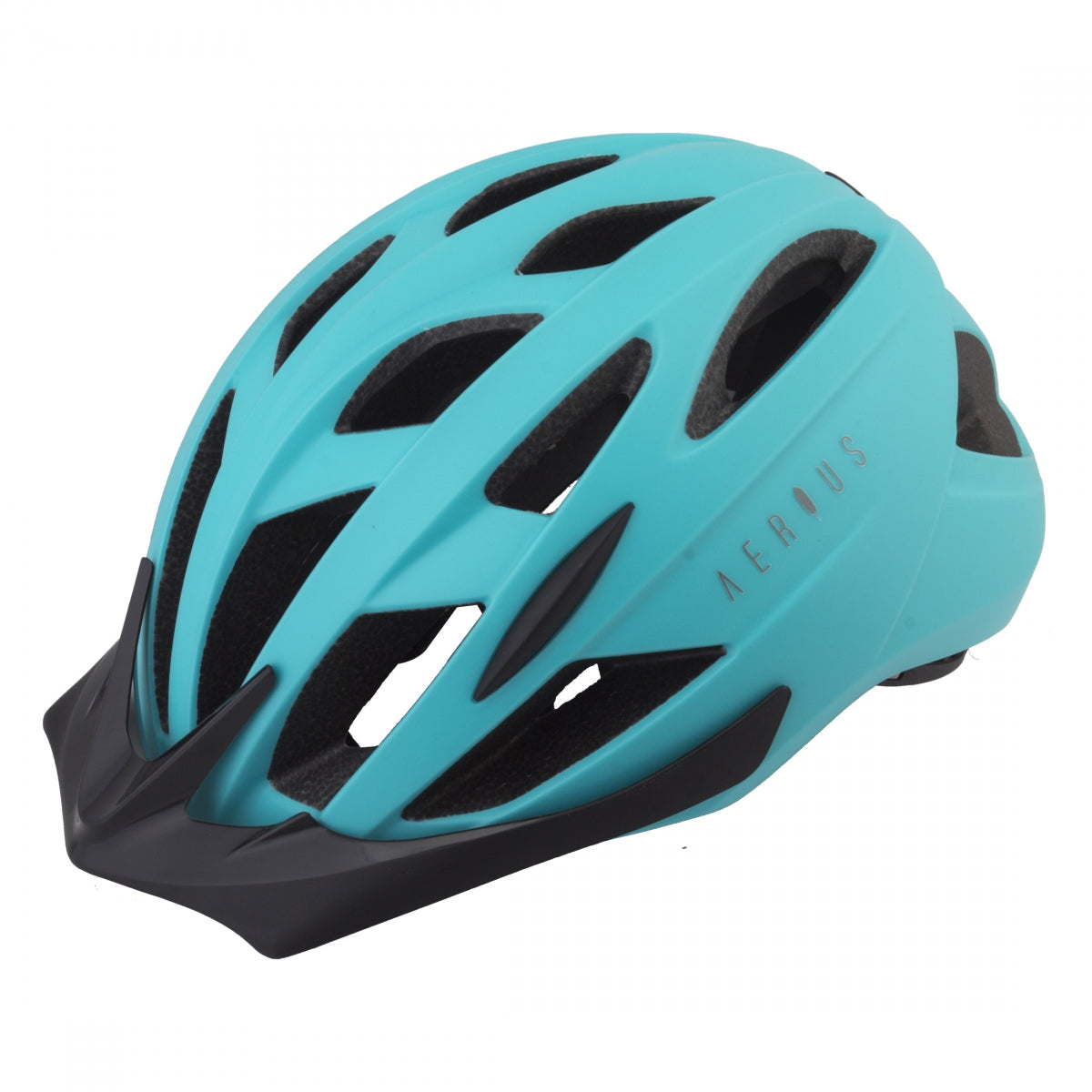 Bike Helmet Aerius Tyto All-Purpose Adjustable Head Lock Fit Matte Teal Small/Medium