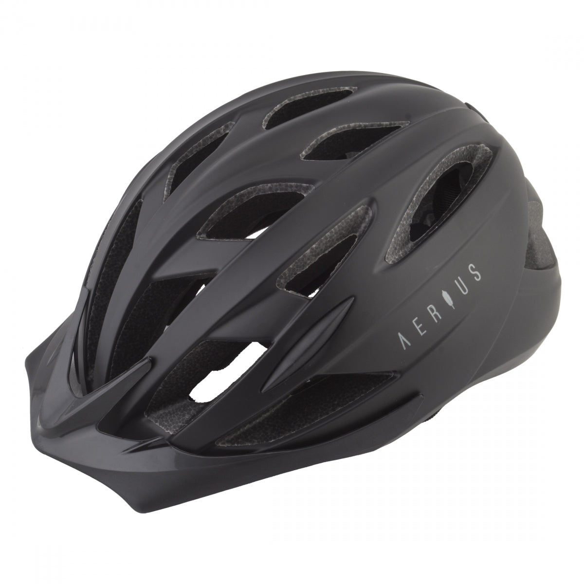 Bike Helmet Aerius Tyto All-Purpose Adjustable Head Lock Matte Black Large/X-Large