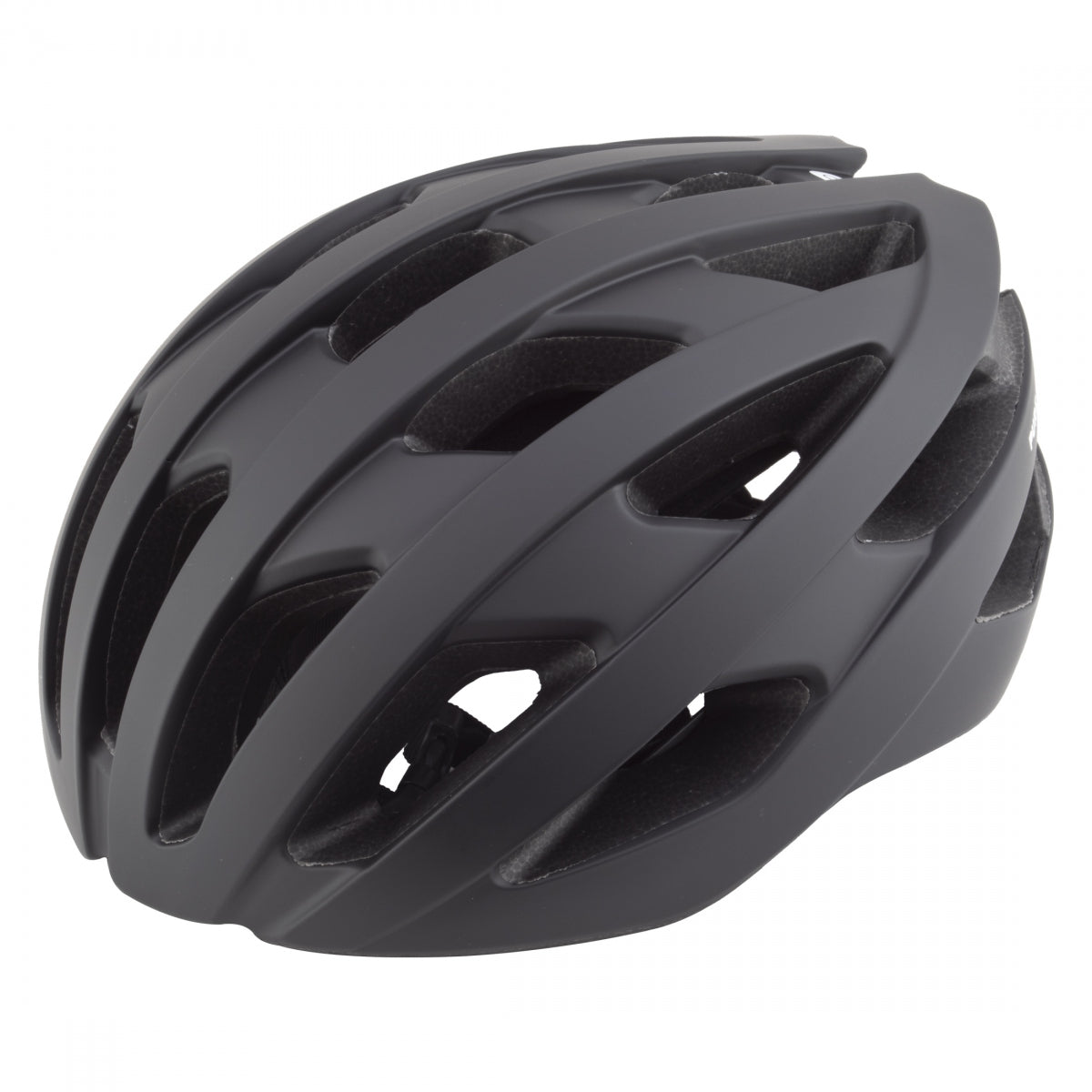 Road Bike Helmet Pure Cycles Phoenix LG/XL 22-3/4 to 24in (58 to 61 cm) Matte Black All Purpose