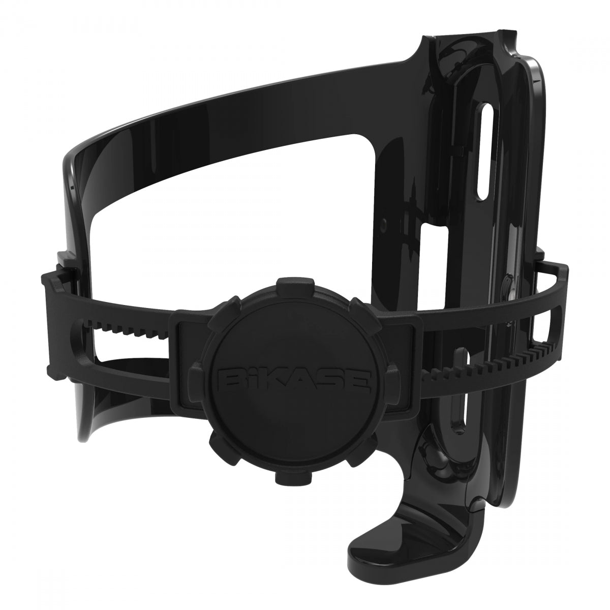 Bikase Sidewinder ABC Adjustable Drink Holder Universal Side Load Black Composite Braze-on