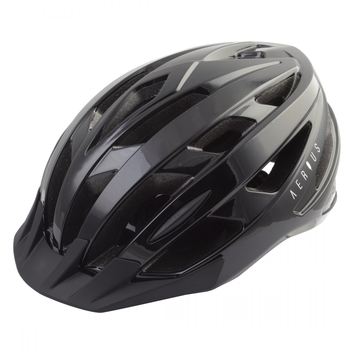 Road Bike Helmet Aerius V23-Sport LG/XL 22-3/4 to 24in (58 to 61 cm) Black All Purpose