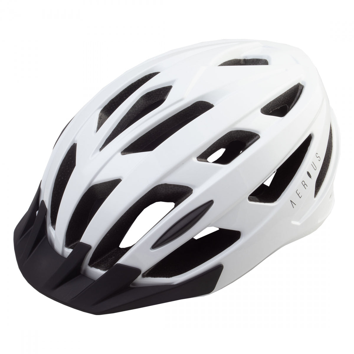 Road Bike Helmet Aerius V23-Sport LG/XL 22-3/4 to 24in (58 to 61 cm) White All Purpose