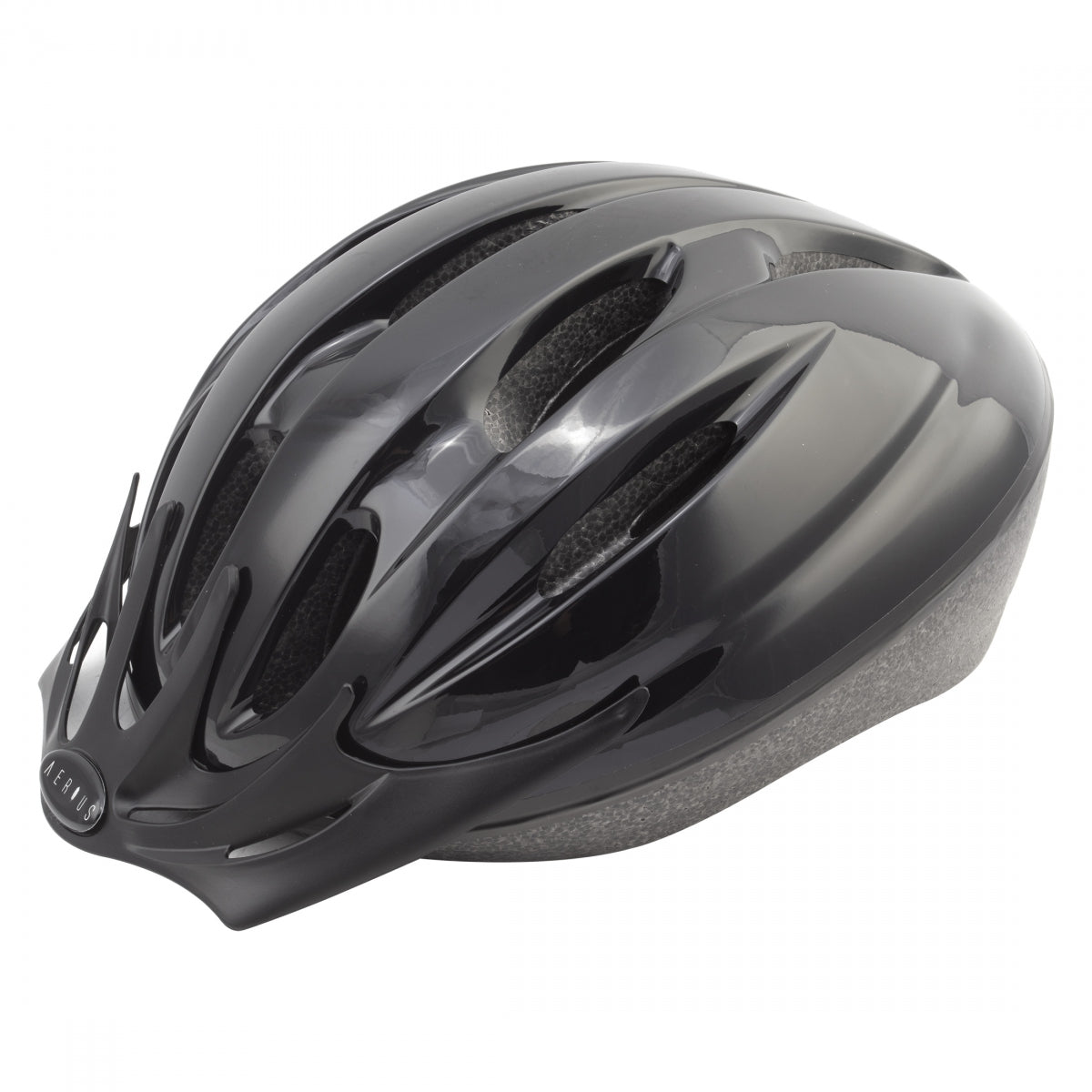 Bike Helmet Aerius V10 MD/LG 22-3/4 to 24-1/2in (58 to 62 cm) Black All Purpose