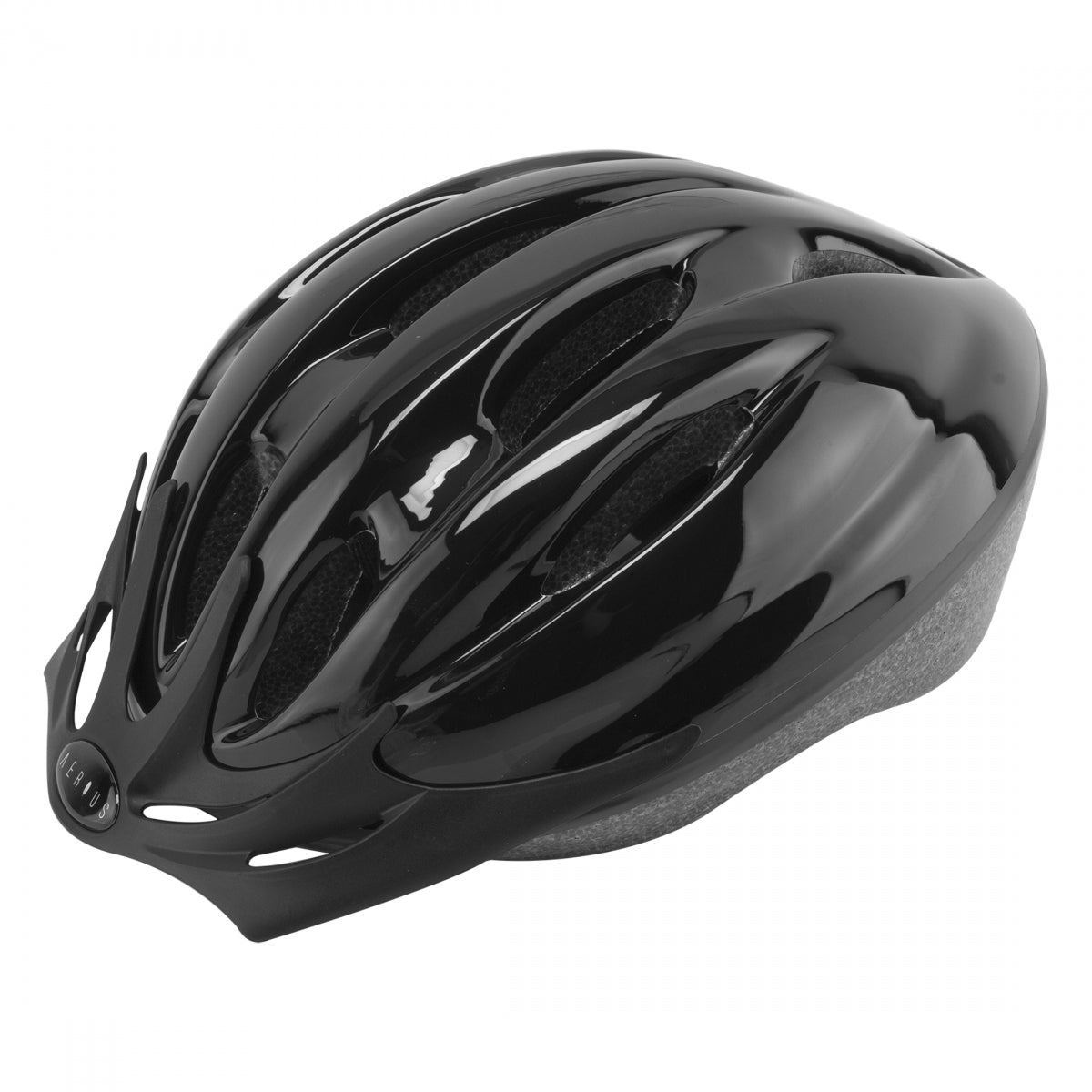 Bike Helmet Aerius V10 SM/MD 21-1/4 to 22-3/4in (54 to 56 cm) Black All Purpose